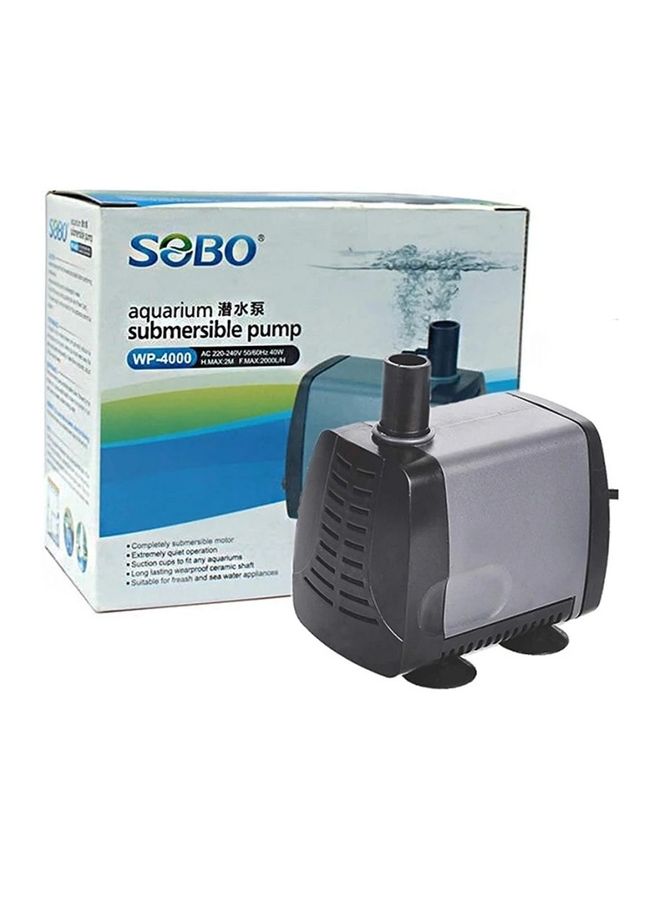 SOBO WP-4000 Submersible Pump Black/Grey - Image 2