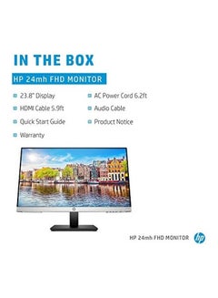 HP 24mh FHD IPS Monitor Black  - Image 5