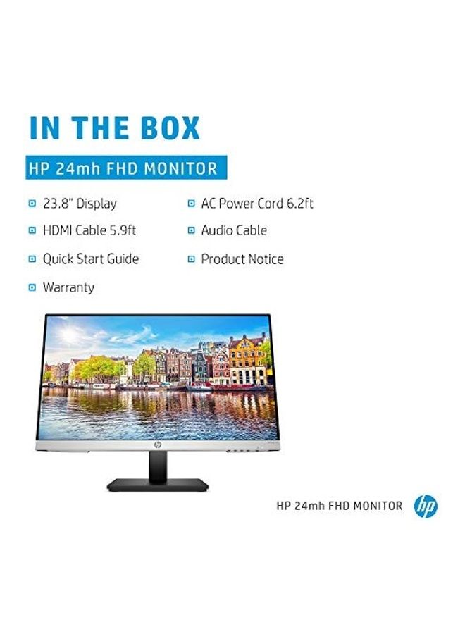 HP 24mh FHD IPS Monitor Black  - Image 5