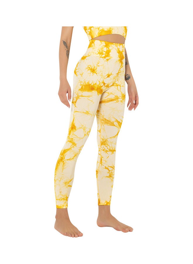Generic Tie Dye Yoga Pants  - Image 1
