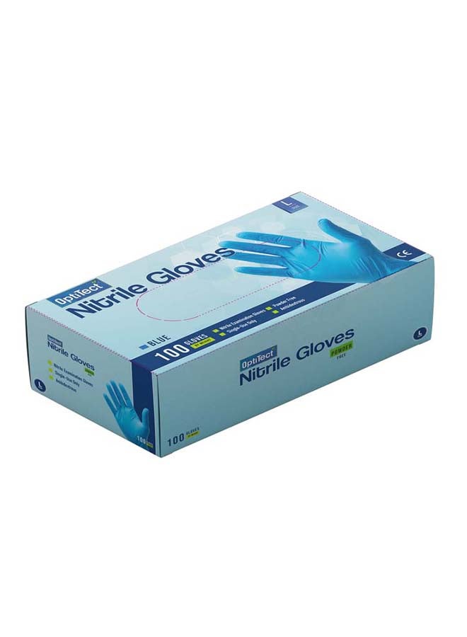 100 Pieces of Nitrile Gloves Large - v1626160049/N48938036A_2