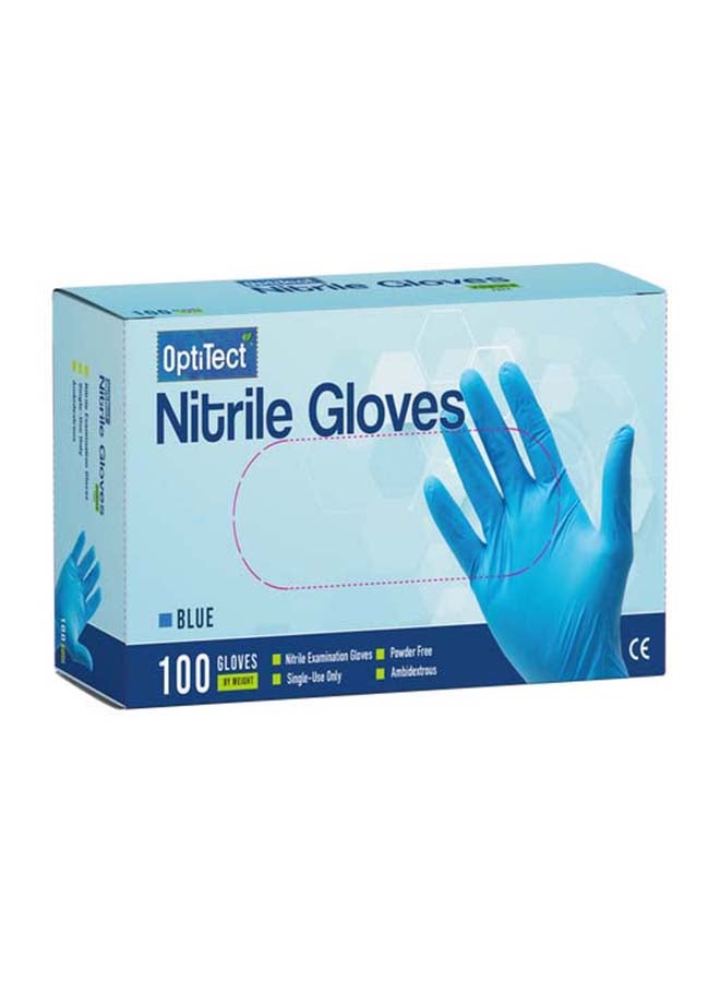 Pack Of 100 Pieces of Nitrile Gloves XL - v1626160049/N48938037A_1