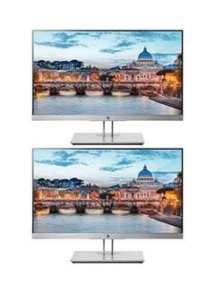 HP 2-Piece EliteDisplay E223 21.5 Inch IPS LED Backlit Monitor Silver  - Image 1