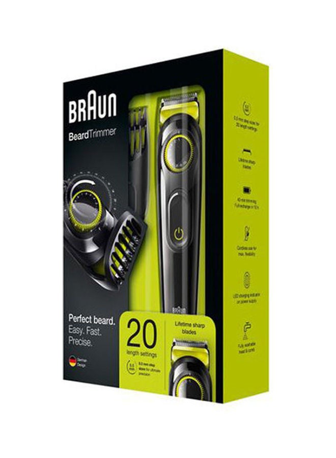 براون ماكينة تهذيب الشعر واللحية Bt 3021 أسود - Image 1