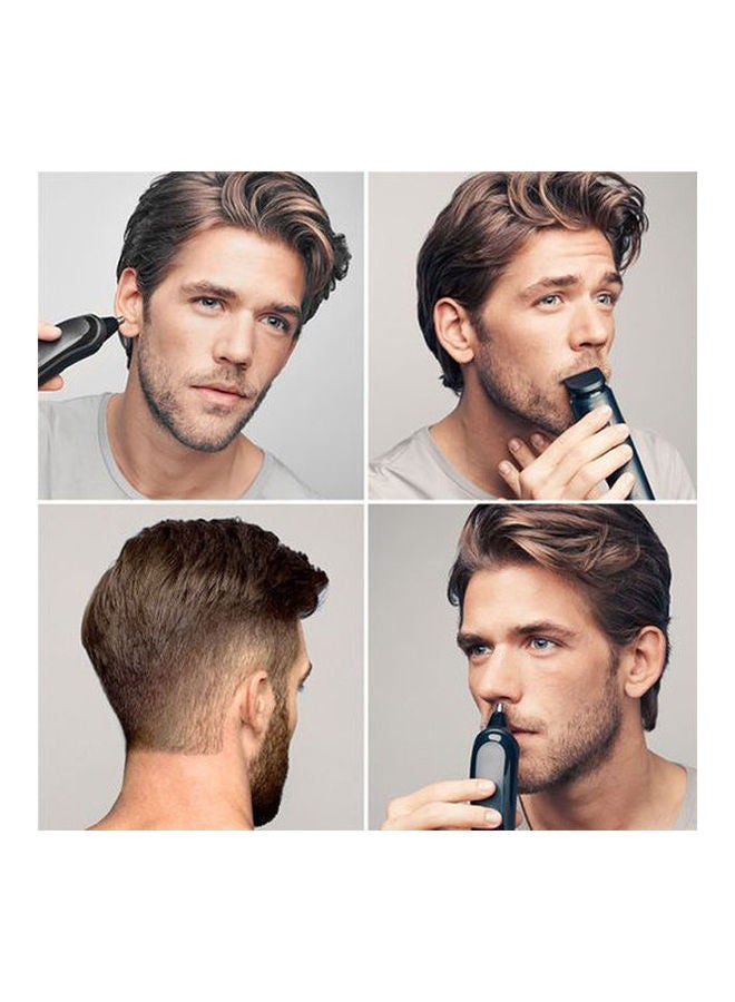 BRAUN Mgk5060 8-In-1 Trimmer - 6 Attachments + Gillette Fusion5 Proglide Razor Black - Image 3