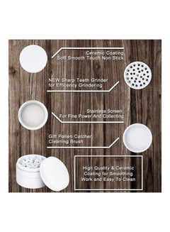 Alfa.life Ceramic Coated Aluminum Grinder White  - Image 4