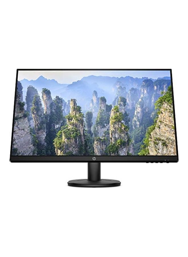 HP V27i 27 Inch Diagonal Full HD Monitor Black  - Image 1