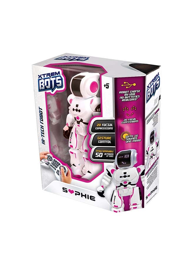 XTREM BOTS - Sophie Kids With Motion Sensor, Interactive Programmable Smart Robot Toys - Image 1