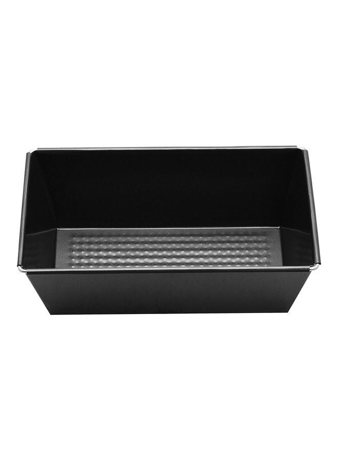 المفرج قالب خبز رغيف غير لاصق مصنوع من القصدير أسود 20x10x12سم  - Image 1