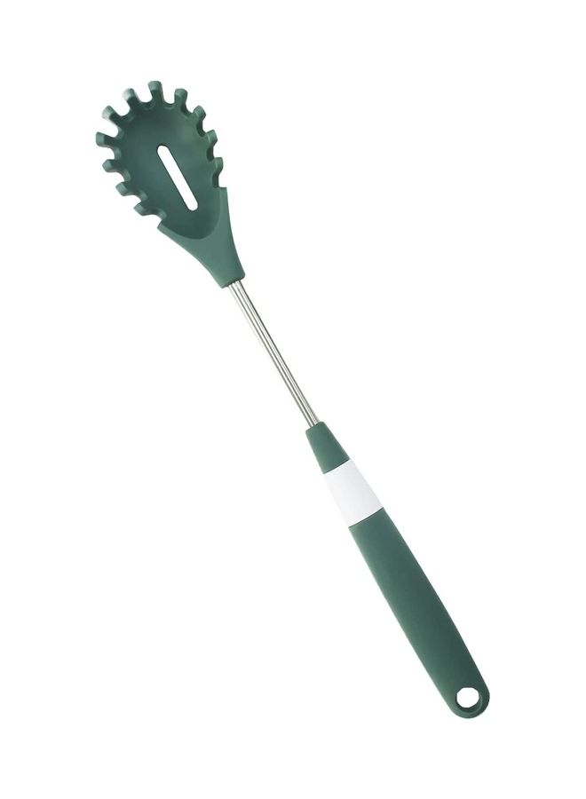 Alfa.life - Stainless Steel Inner Core Pasta Spoon Fork Green/White - Image 1