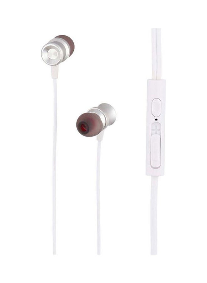 Tingwode - T606 Wired Earphones Silver - Image 1