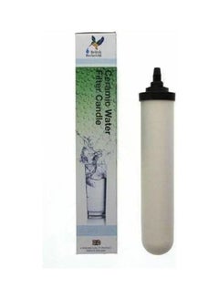 British Berkefeld Ceramic Candle Replacement Super Sterasyl With Carbon White