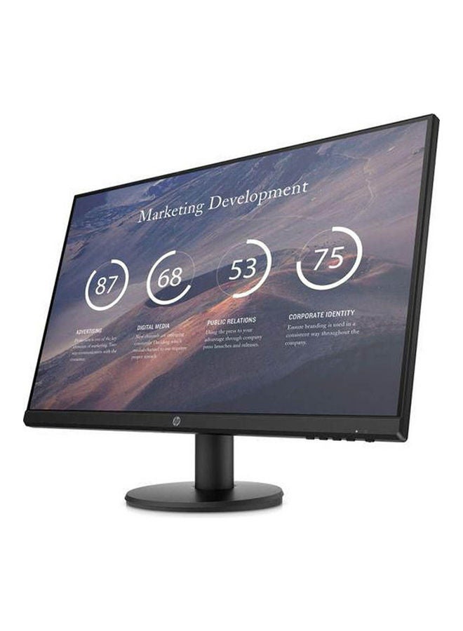 إتش بي شاشة LED بإضاءة IPS ودقة كاملة الوضوح مقاس 27 بوصة طراز P27V G4 9TT20AS أسود  - Image 1