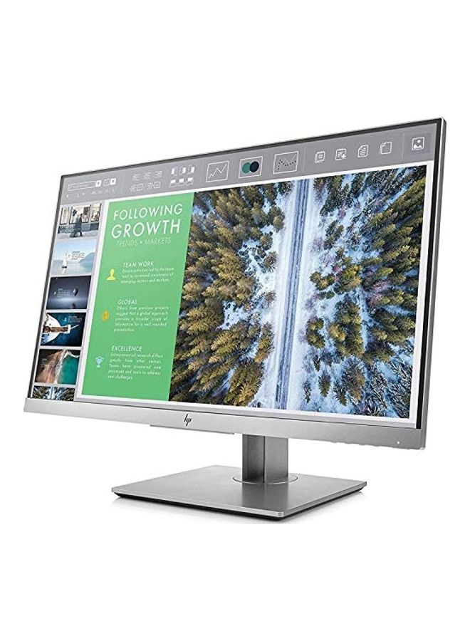 HP 2-Piece EliteDisplay E243 23.8 Inch LED-Lit Monitor Silver - Image 4
