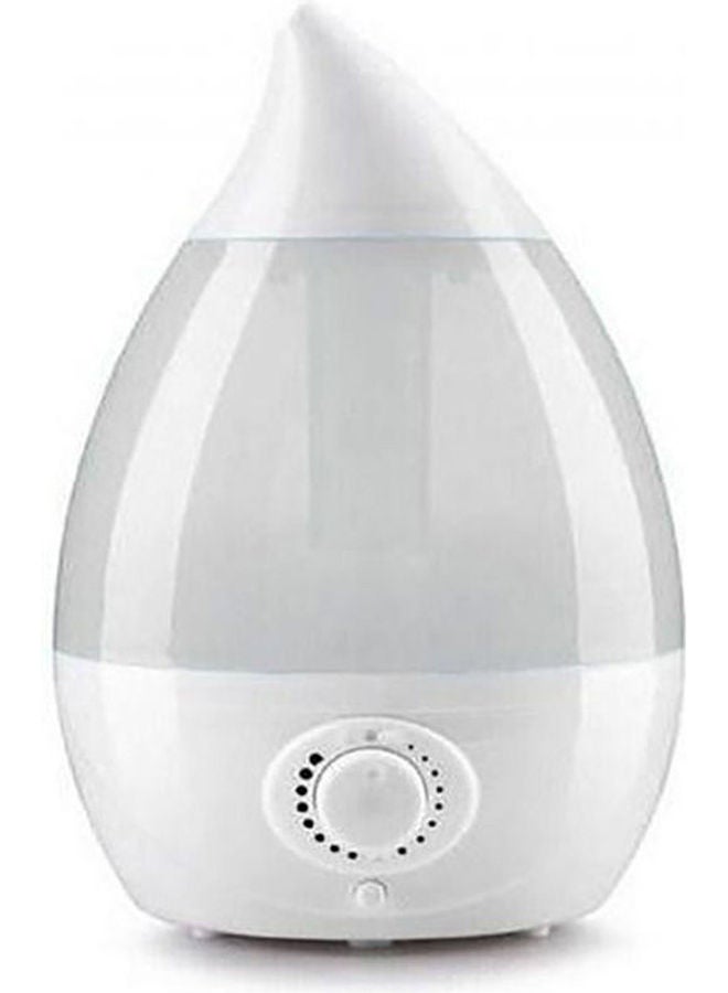 Electric Steam Fan With 220 Volt Lighting White
