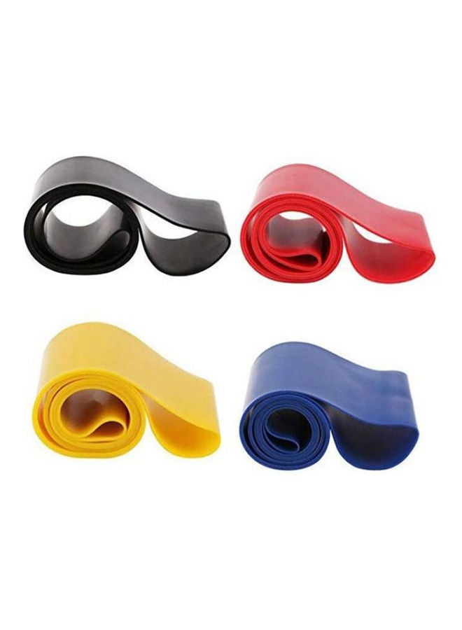 Generic 4 Pieces Resistance Exercise Bands Light Medium Heavy Loop Bands Kit For Cross Fit Yoga/ Strength Training Pilates Gym Booty Band Workout Home Fitness For Women& Men  - Image 2