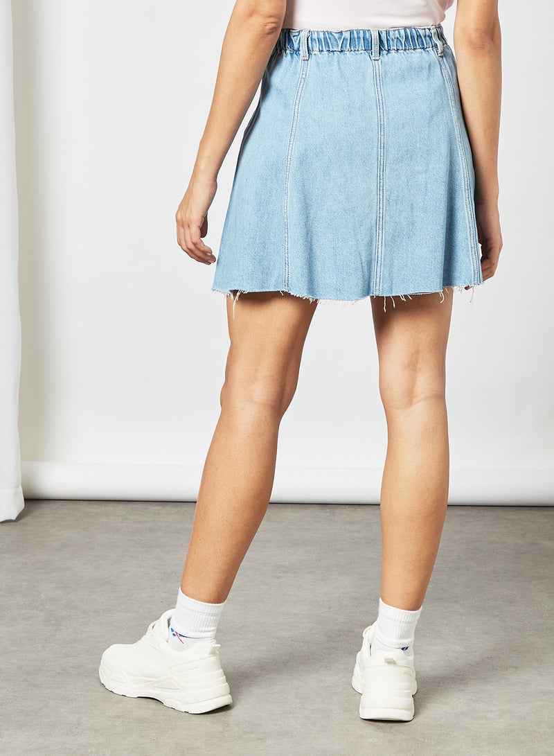 Pimkie - Denim Mini Skirt Blue - Image 1