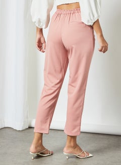 Sivvi x D'Atelier Solid Cigarette Pants Pink  - Image 4