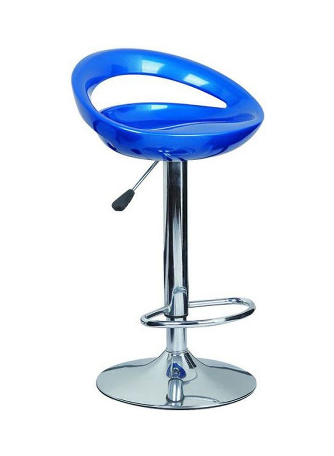 Adjustable Bar Chair Blue