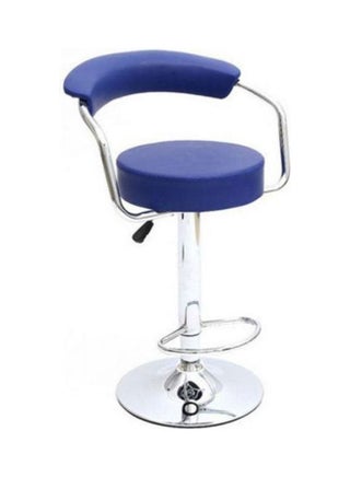 Adjustable Bar Chair Blue 80x45x40cm