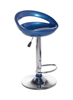 Generic Adjustable Bar Chair Blue 70x38x38cm 