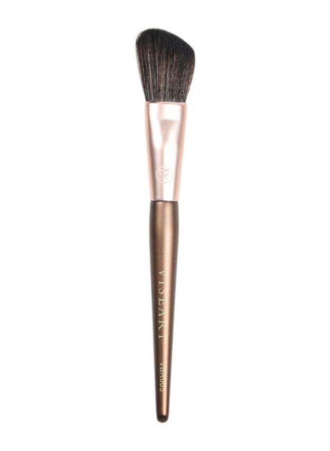 VISEART - Dense Angled Make-Up Brush Brown/Gold/Black - Image 1