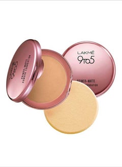 LAKME 9 To 5 Primer With Matte Powder Foundation Silky Golden  - Image 1