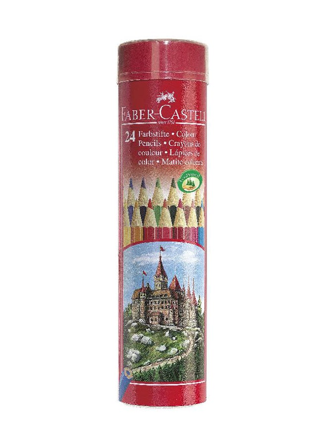 FABER-CASTELL - 24-Piece Smooth Bright Color Pencil Set Multicolour - Image 1
