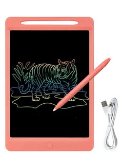 Generic 11.5 Inch Multipurpose Rechargeable LCD Tablet with Stylus Pen and USB Cable Pink  - Image 1