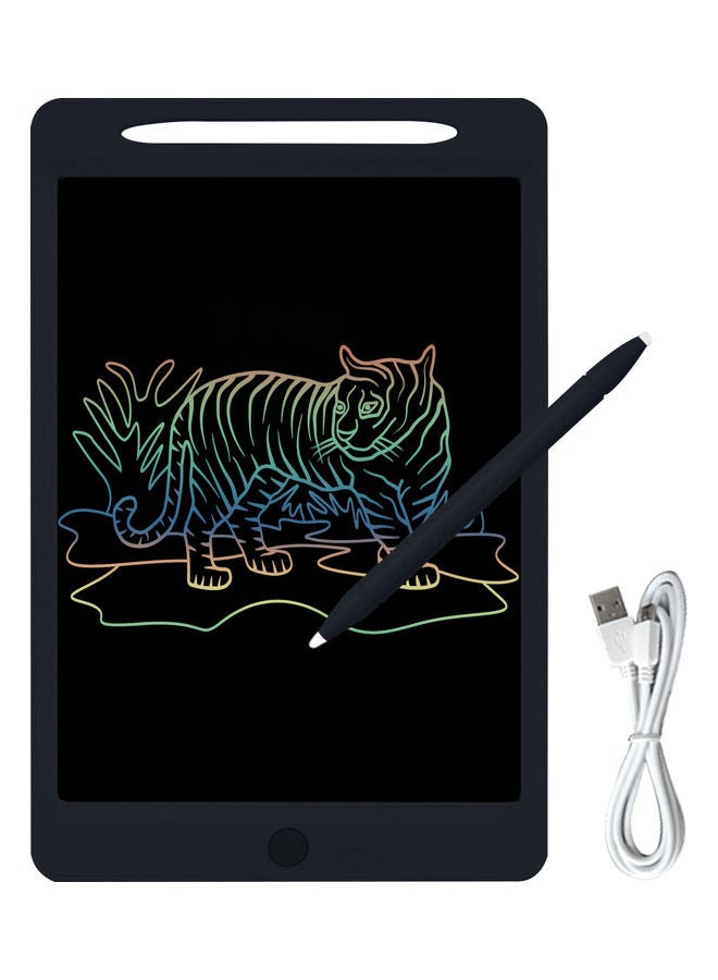 Generic 11.5 Inch Multipurpose Rechargeable LCD Tablet with Stylus Pen and USB Cable Black 