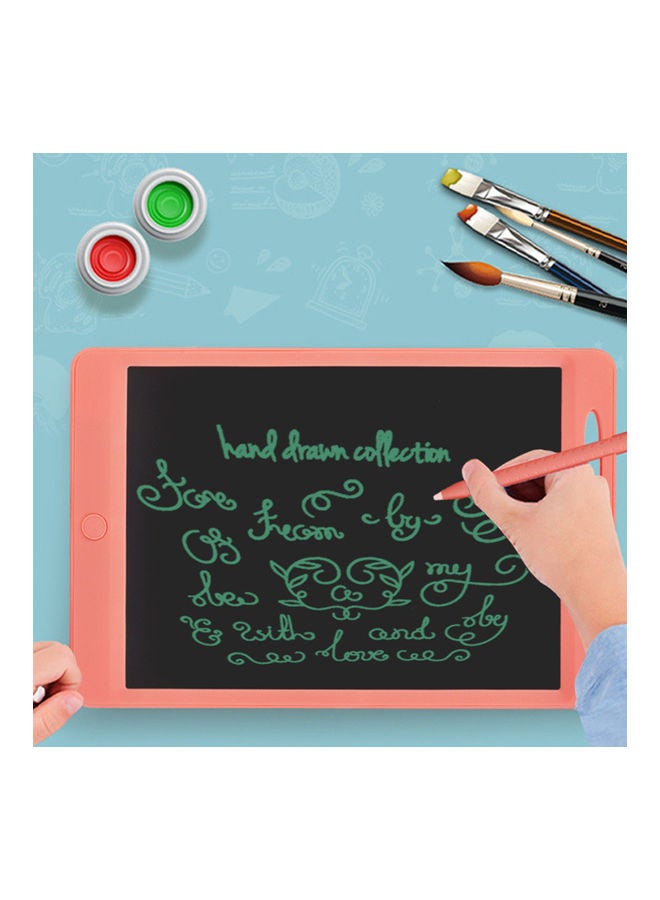 Generic 11.5 Inch Multipurpose Rechargeable LCD Tablet with Stylus Pen and USB Cable Pink  - Image 2