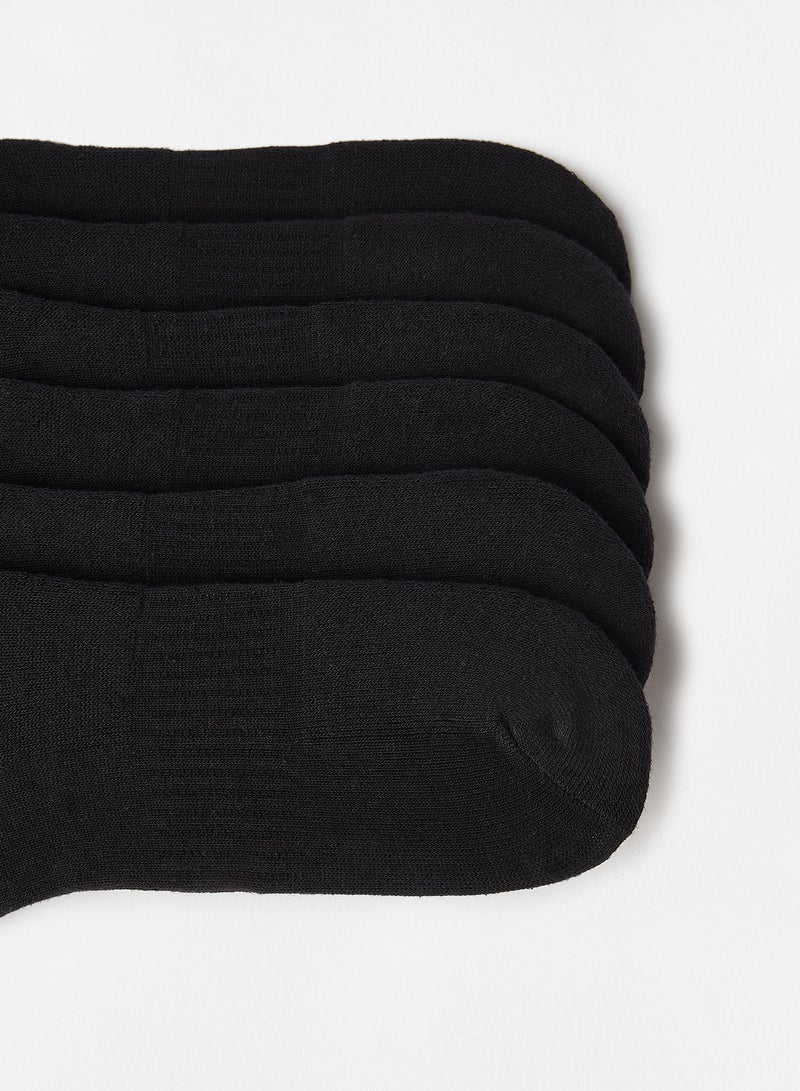 Nike Everyday Cushioned Ankle Socks (Pack of 6) Black - Image 3