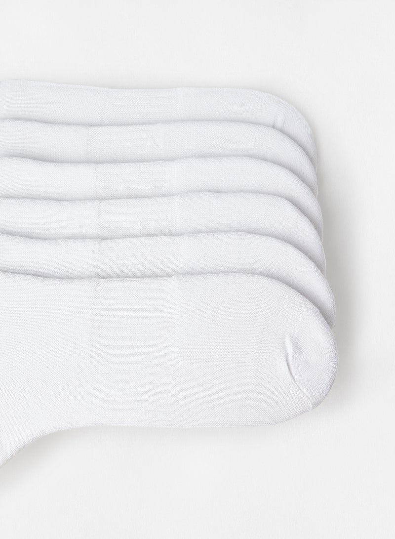 Nike Everyday Cushioned Ankle Socks (Pack of 6) White  - Image 3