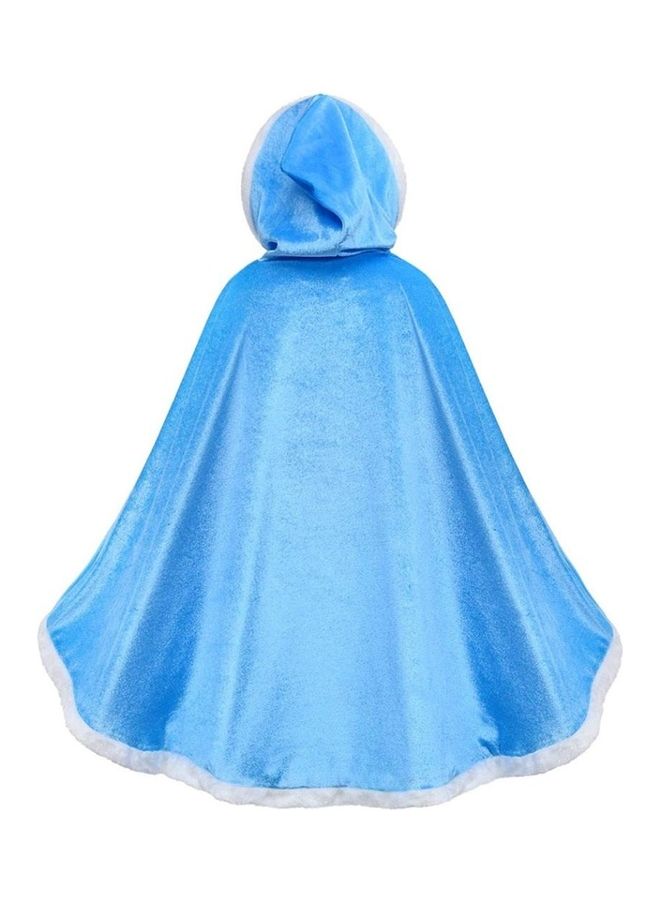 Halloween Children's Frozen Princess Elsa Cape Costume 140cm - Image 2