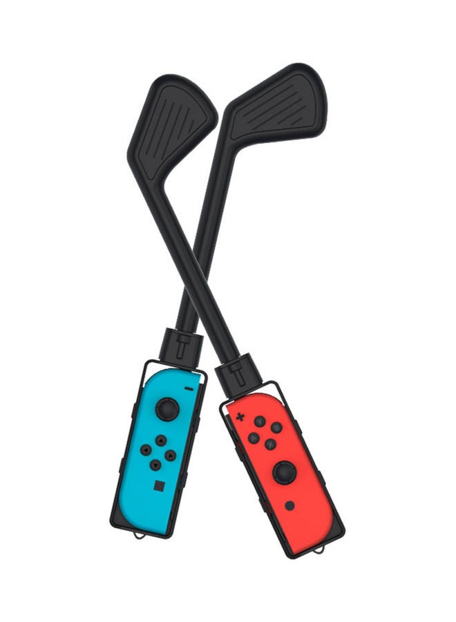 2-Piece Left and Right Hands Golf Clubs Replacement for N-Switch Joy-Con - Image 1