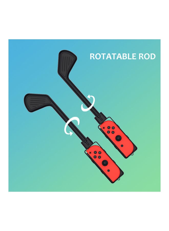 2-Piece Left and Right Hands Golf Clubs Replacement for N-Switch Joy-Con - Image 3