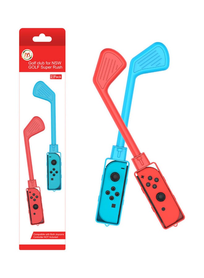 2-Piece Left and Right Hands Golf Clubs Replacement for N-Switch Joy-Con - Image 2