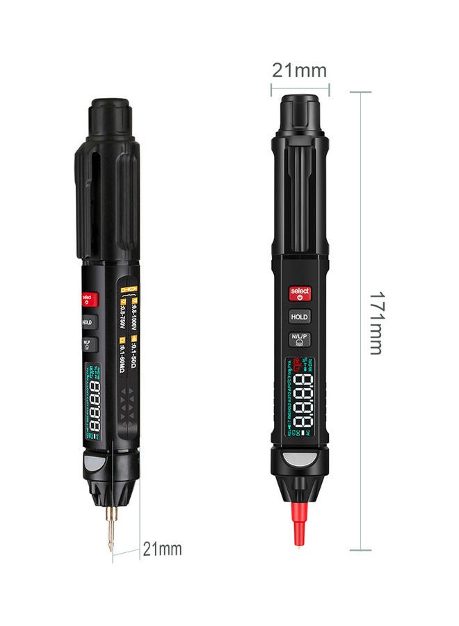 KKmoon - KKM100-ENG Intelligent Multimeter Black - Image 1