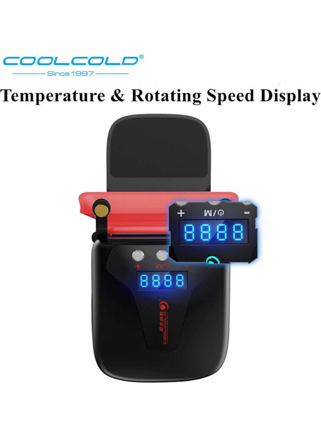كول كولد مروحة تبريد K36 بمنفذ USB للابتوب أسود  - Image 4