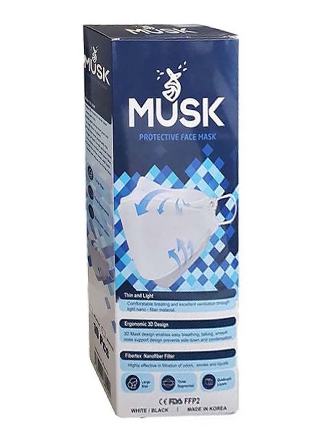 MUSK 10-Pieces Protective Nano Fiber Filter Face Mask - Image 1