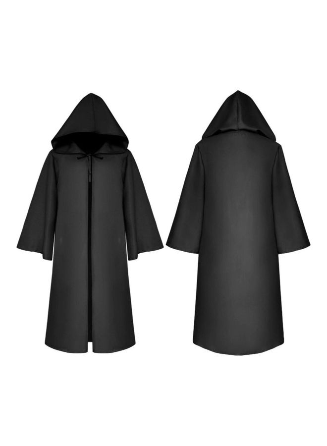 Halloween Death Wizard Cloak Cosplay Costume 135cm - Image 2