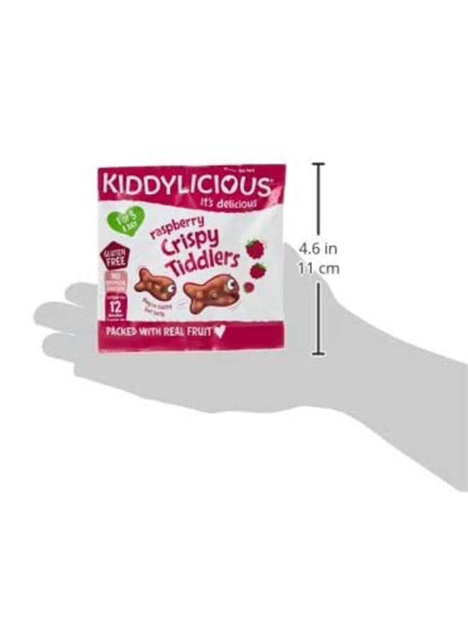 Kiddylicious Raspberry Crispy Tiddlers 12grams - Image 4