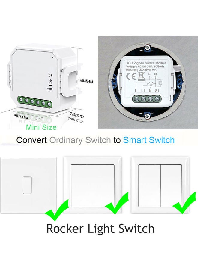 Smart Switch Module White - Image 3