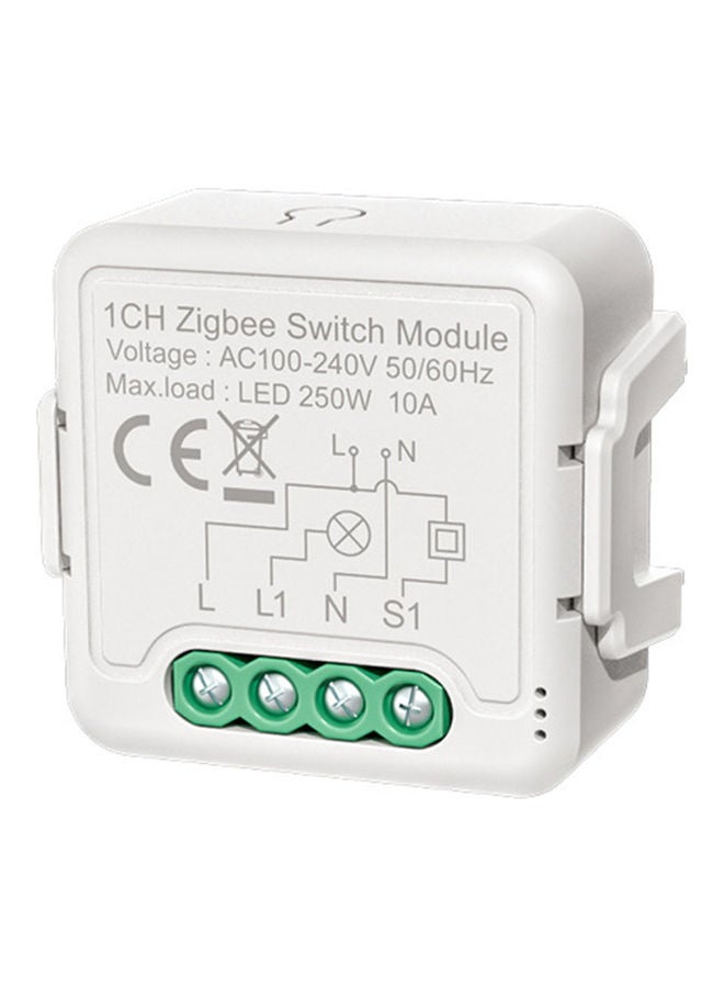 Switch Module White Generic Smart Switch Module White/Green | Best Price KSA | Riyadh, Jeddah