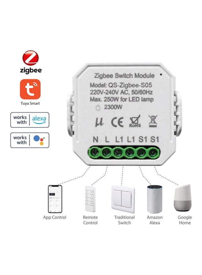 Intelligent Switch Module White/Green - Image 2