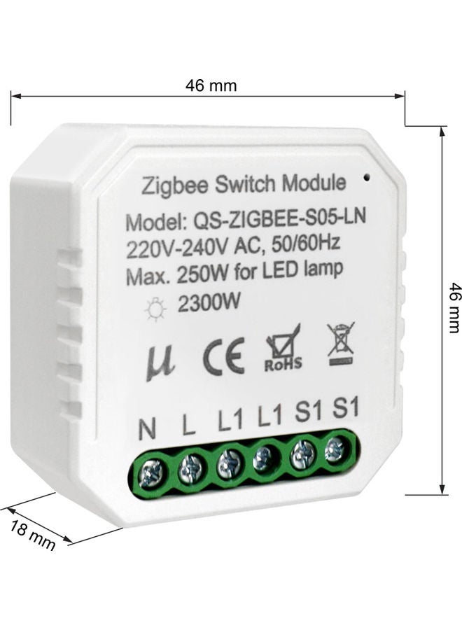 Intelligent Switch Module White/Green - Image 4