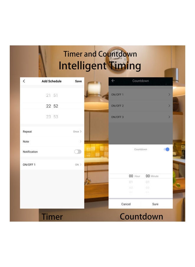 لوحة مفاتيح تحتوي على 3 أزرار أبيض - Image 5