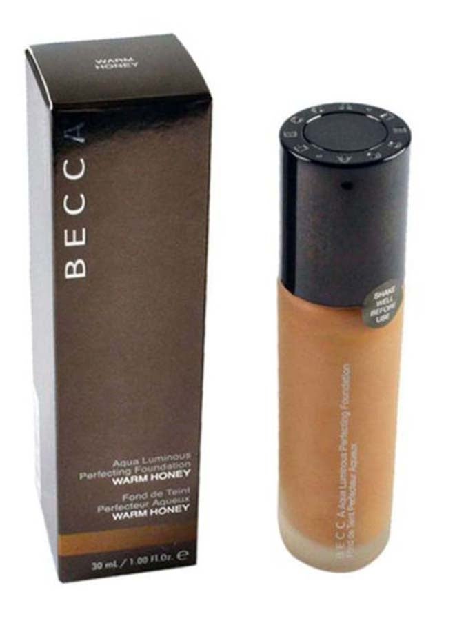 BECCA Aqua Luminous Perfecting Foundation Warm Honey - Image 5