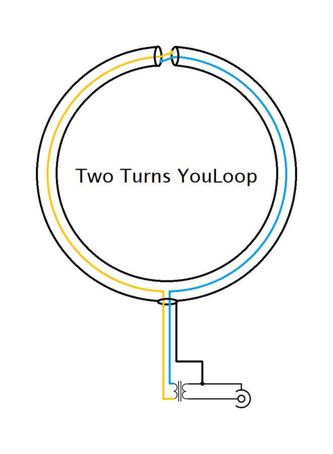 هوائي حلقي مغناطيسي. متعدد الألوان - Image 3