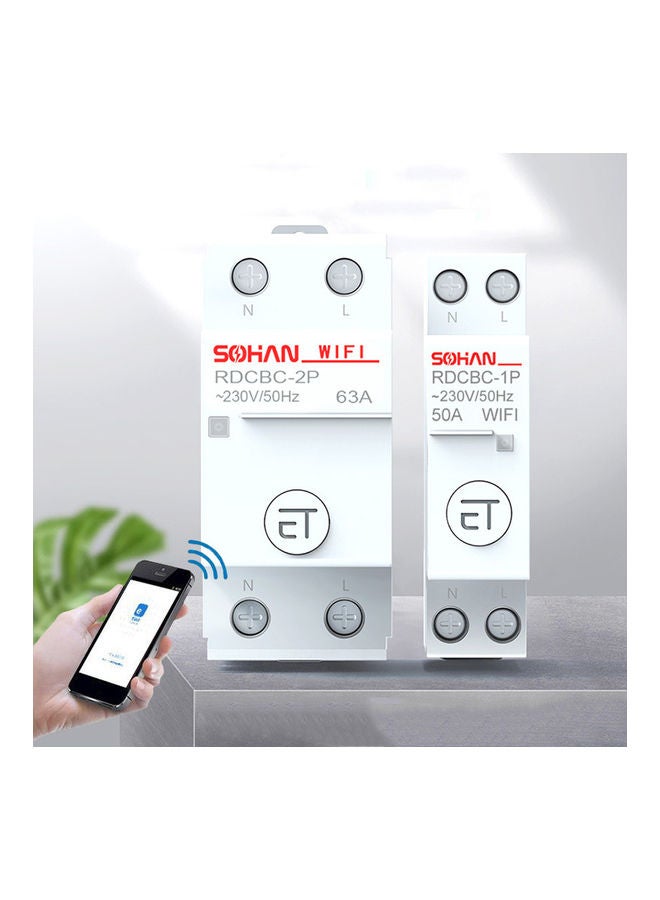 Household Intelligent Switch White/Grey - Image 2